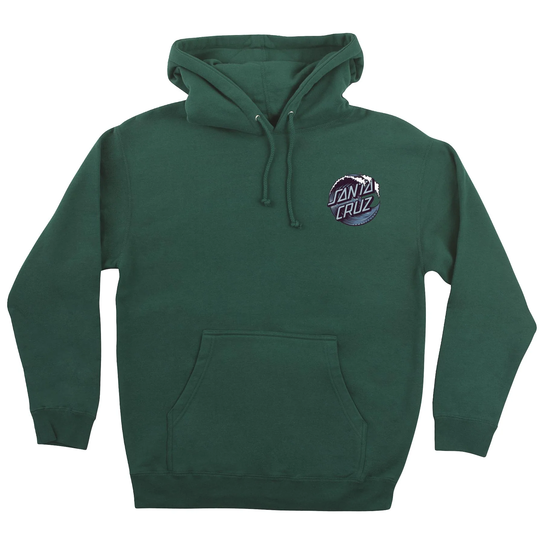 Wave Dot Mens Santa Cruz Hoodie - Image 19