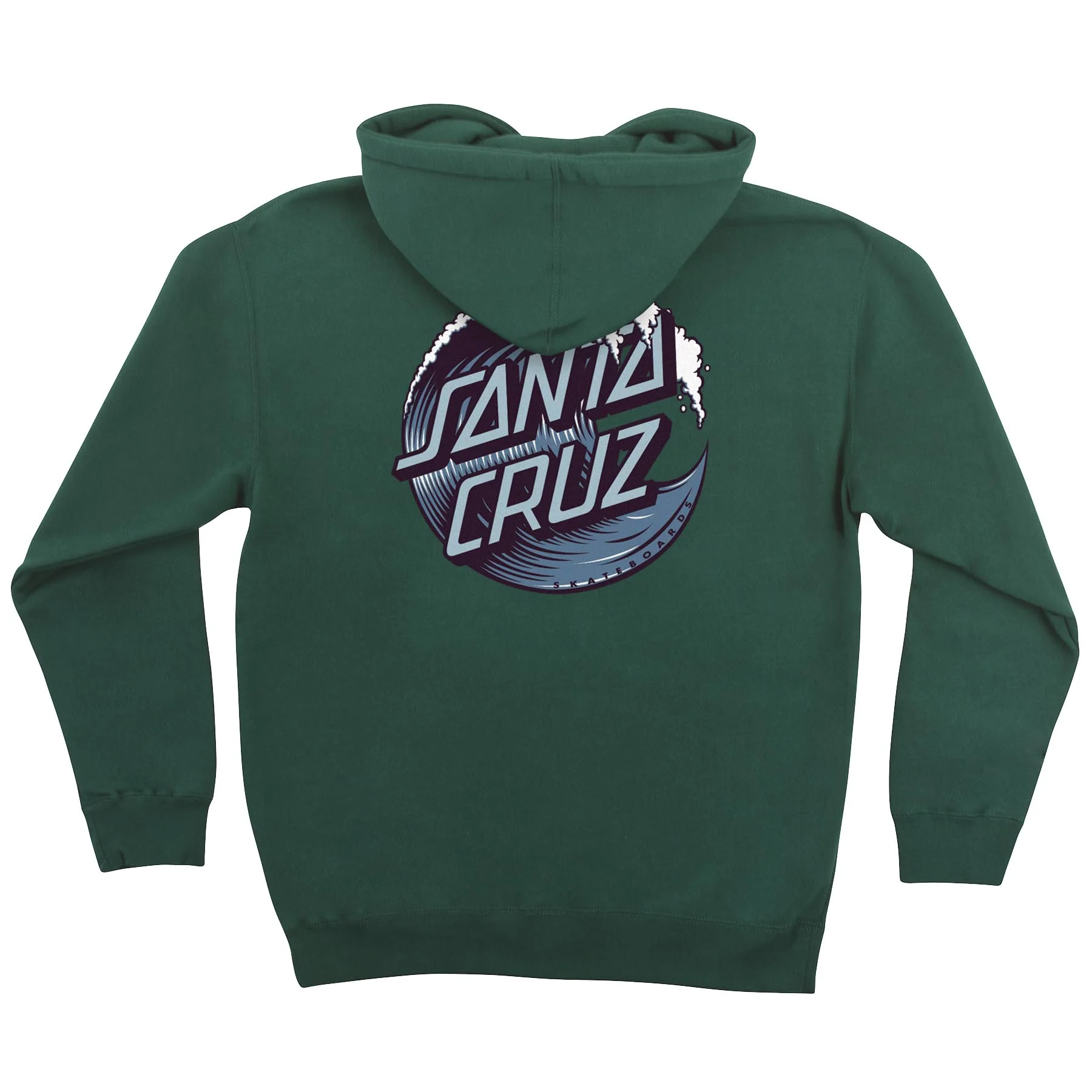 Wave Dot Mens Santa Cruz Hoodie - Image 20