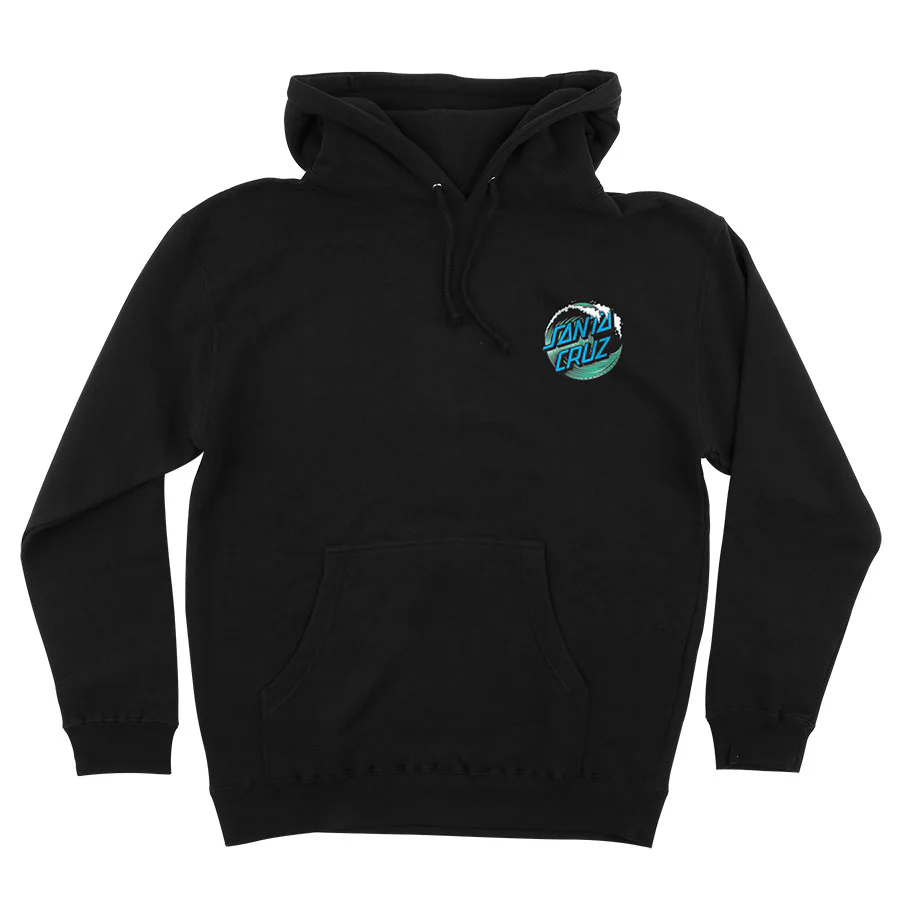 Wave Dot Mens Santa Cruz Hoodie - Image 21