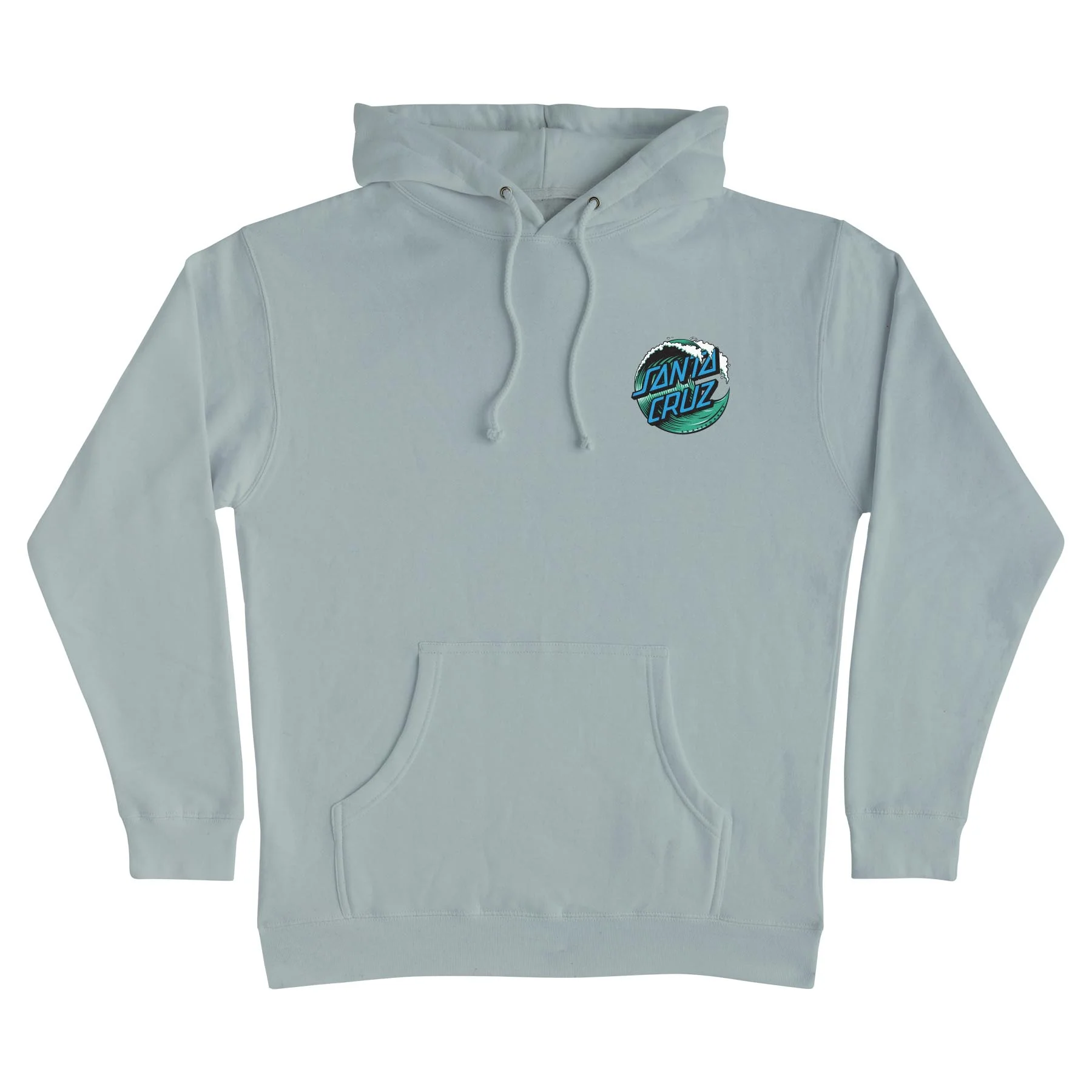 Wave Dot Mens Santa Cruz Hoodie - Image 7