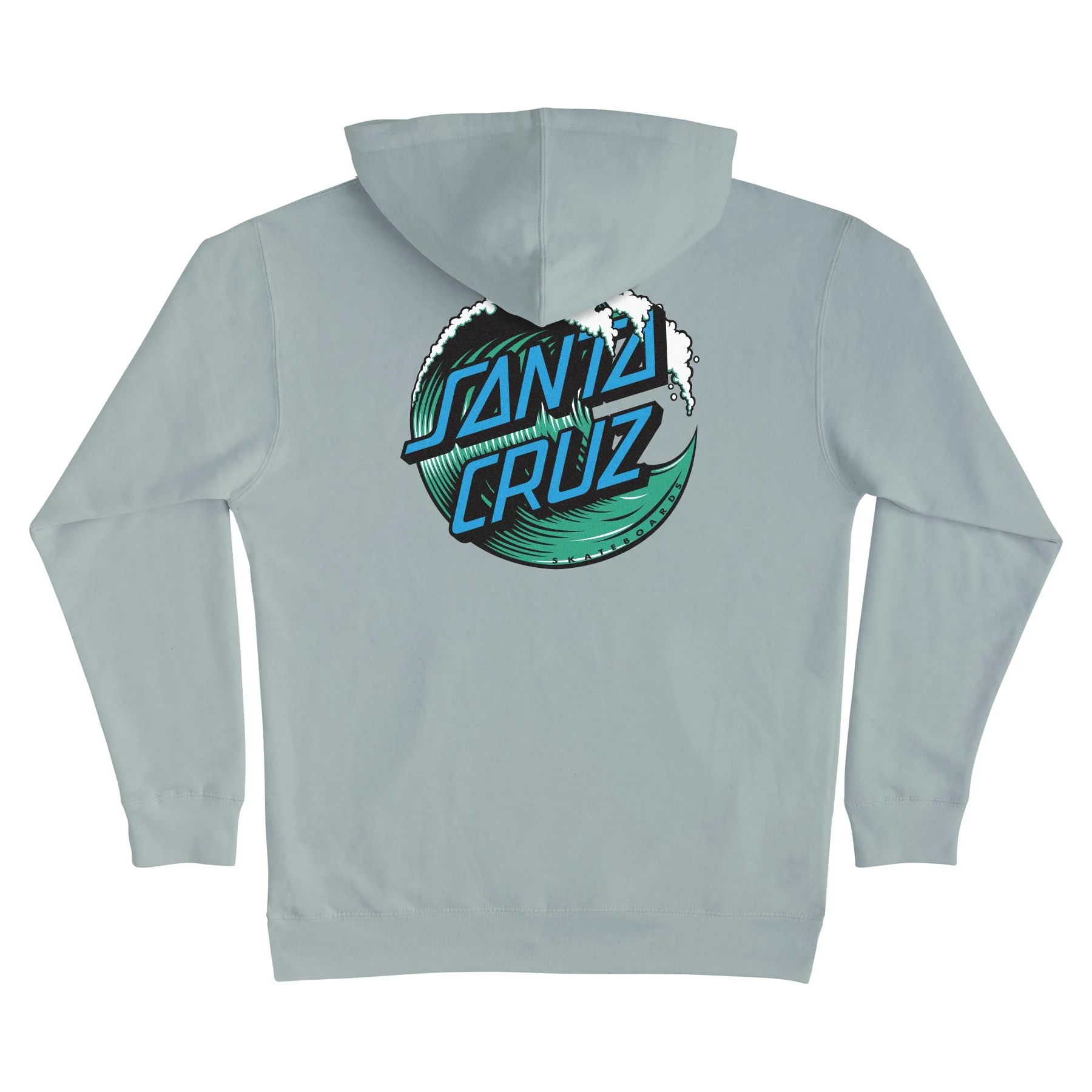 Wave Dot Mens Santa Cruz Hoodie - Image 8