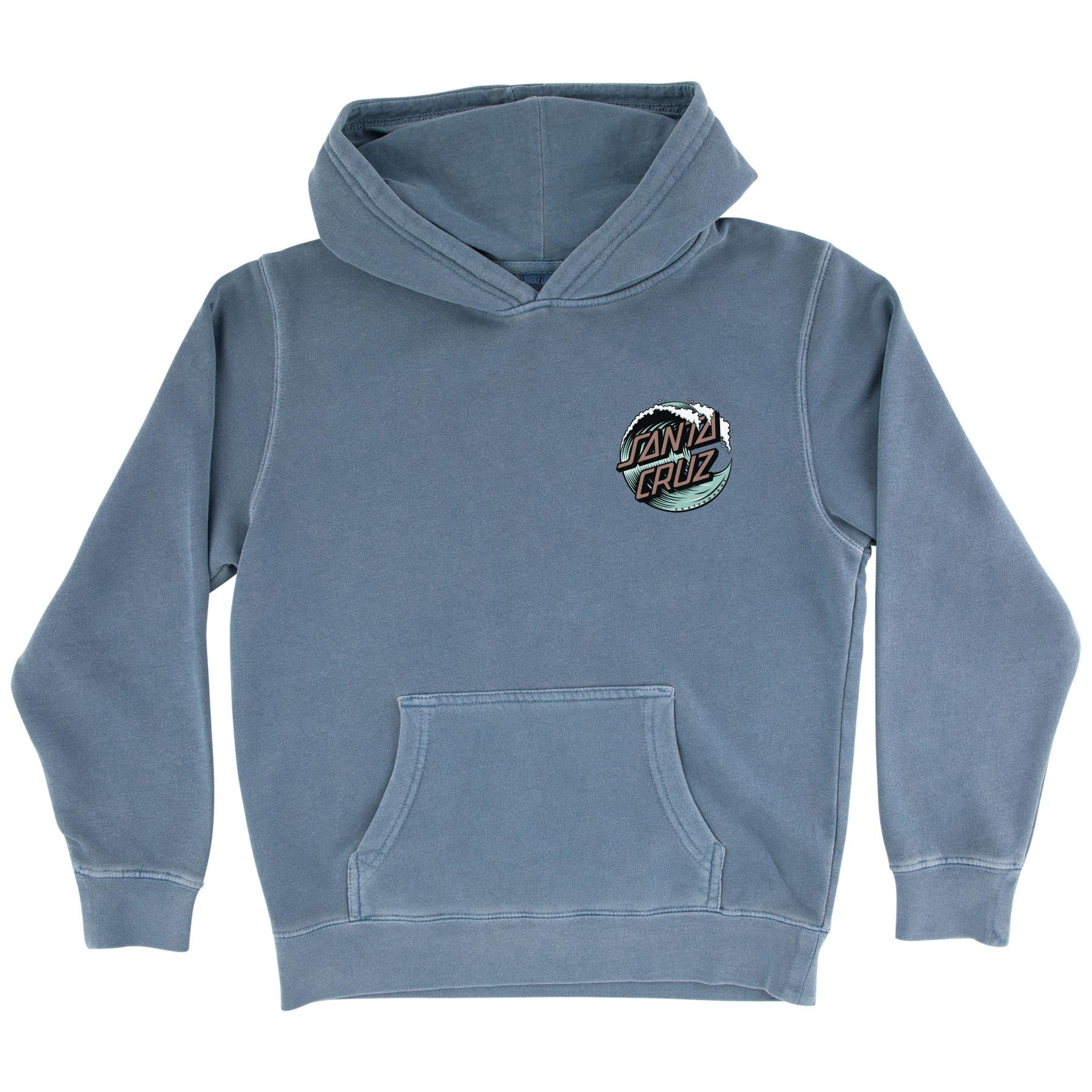 Wave Dot Youth Santa Cruz Hoodie - Image 2