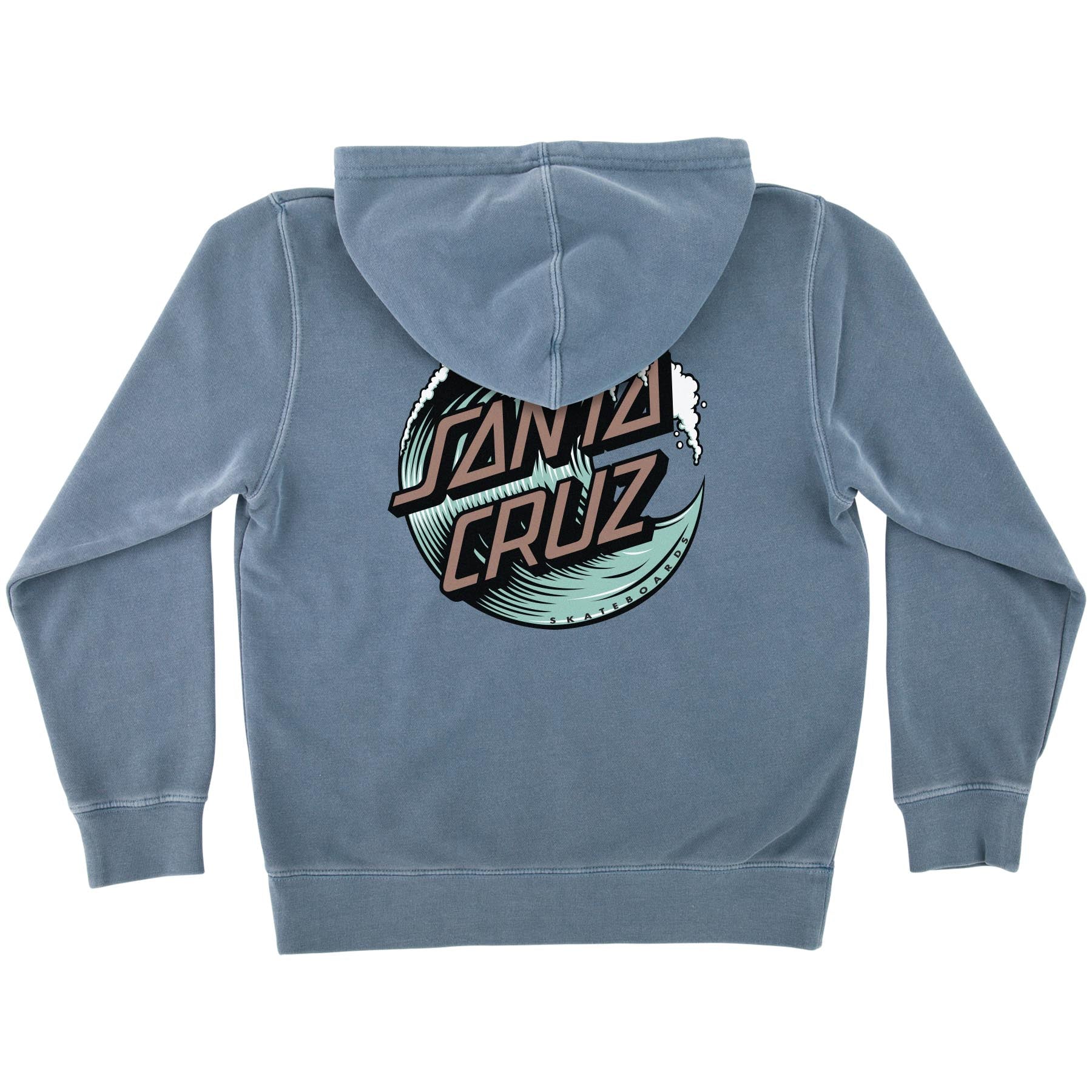 Wave Dot Youth Santa Cruz Hoodie - Image 3