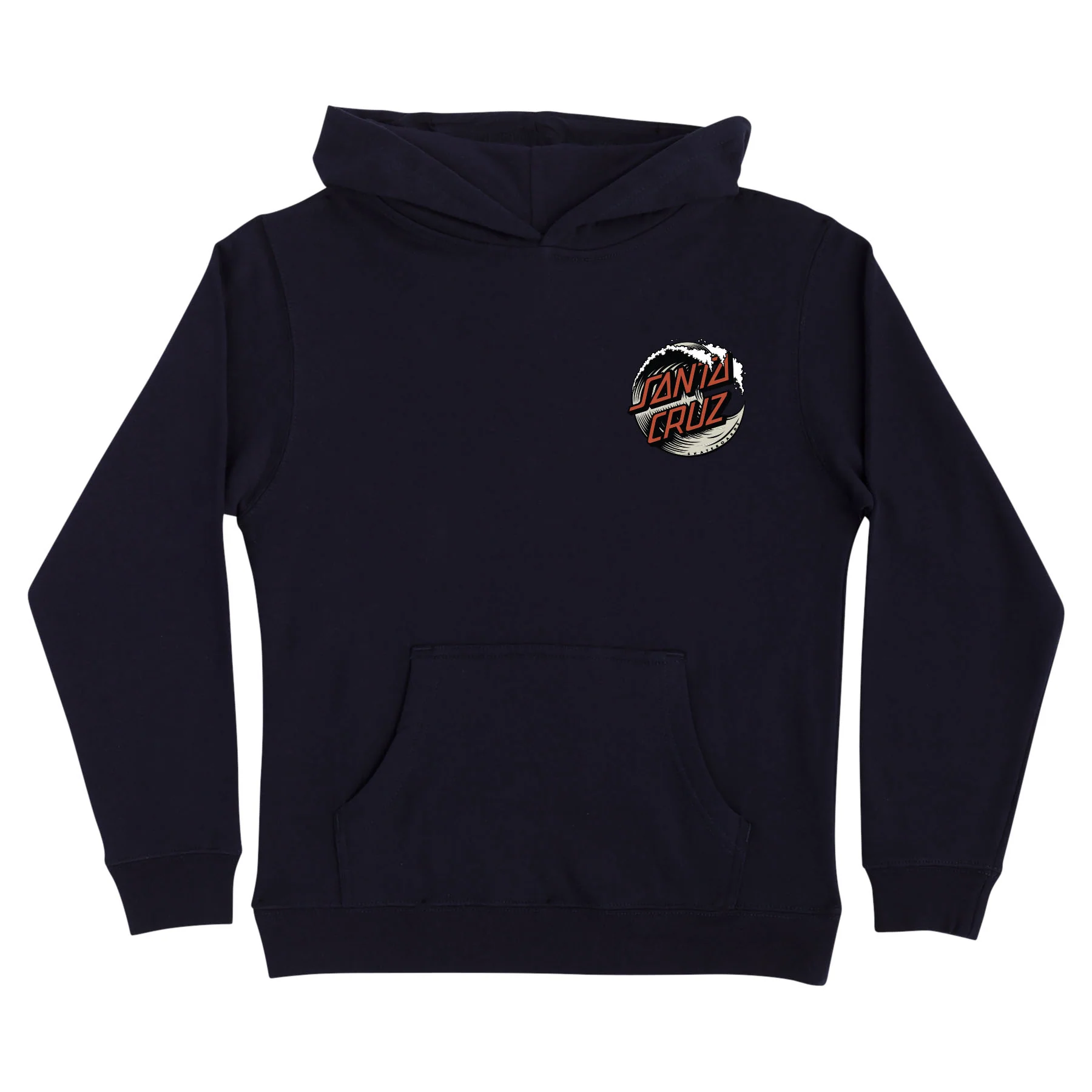 Wave Dot Youth Santa Cruz Hoodie - Image 4