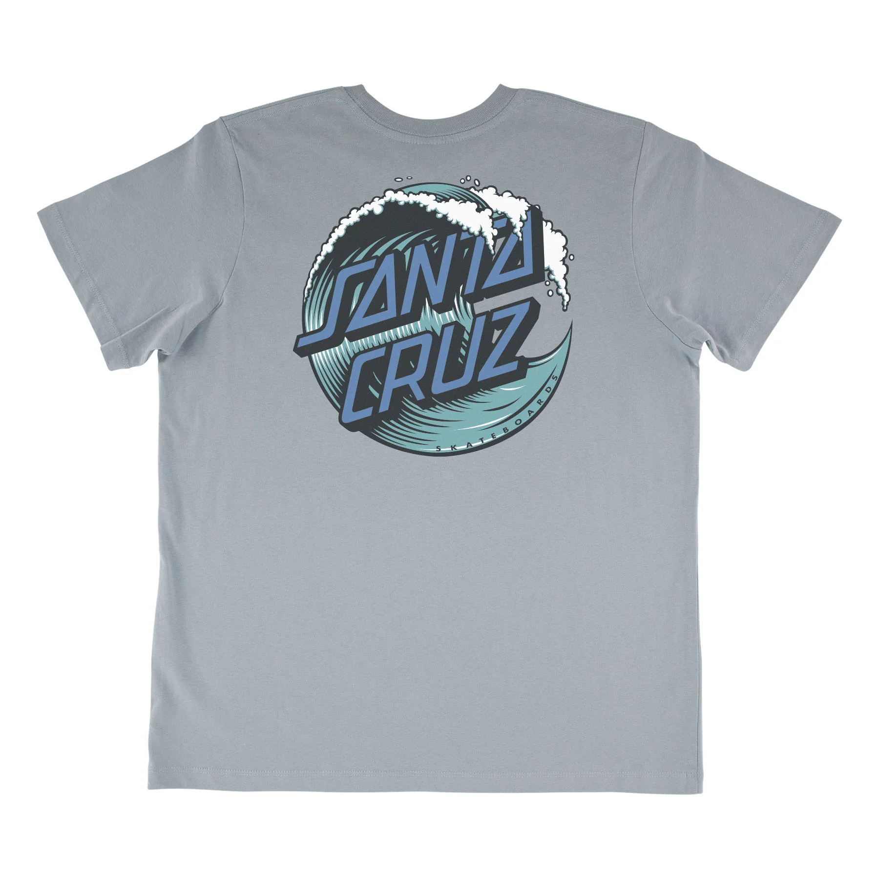 Wave Dot Lightweight Womens Santa Cruz T-Shirt - Image 2