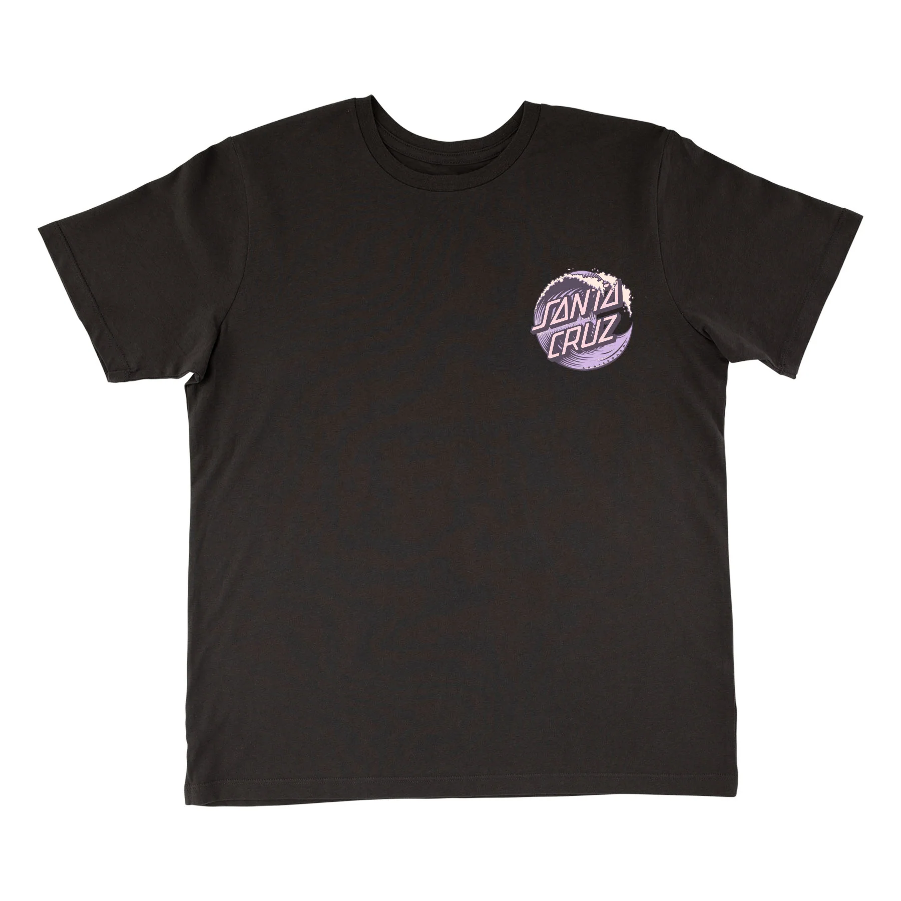 Wave Dot Lightweight Womens Santa Cruz T-Shirt - Image 5