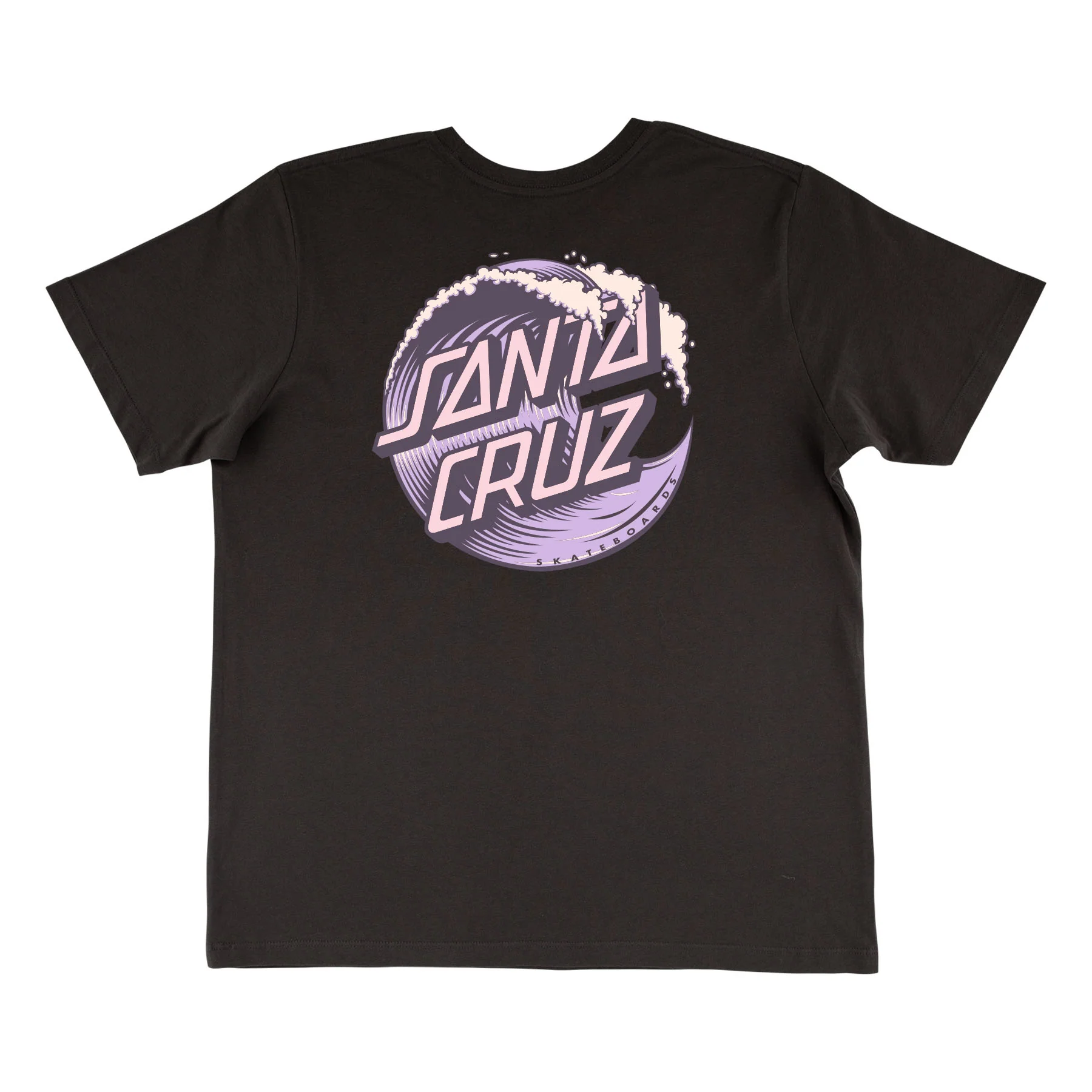 Wave Dot Lightweight Womens Santa Cruz T-Shirt - Image 6