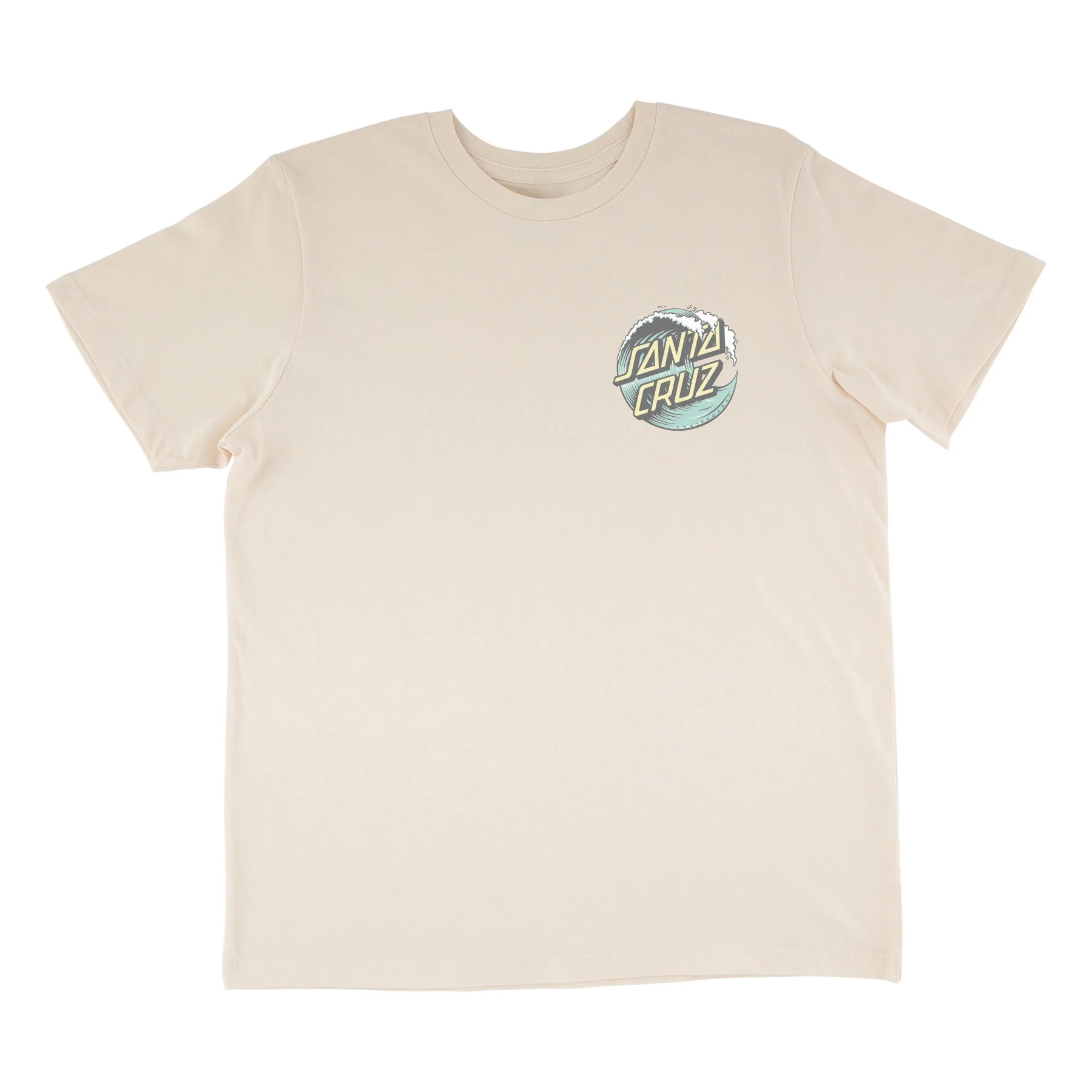 Wave Dot Lightweight Womens Santa Cruz T-Shirt - Image 7
