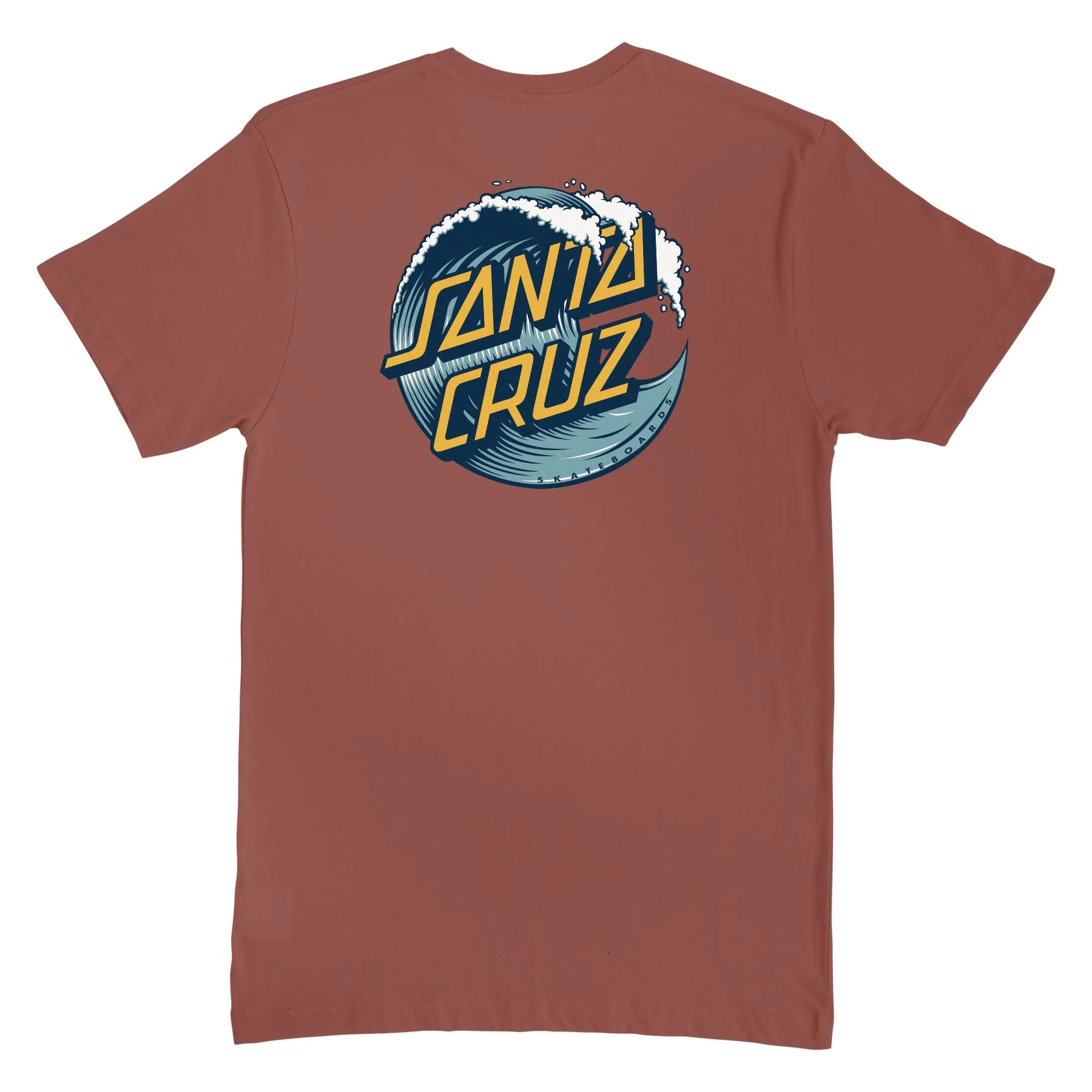 Wave Dot Womens Santa Cruz T-Shirt - Image 7