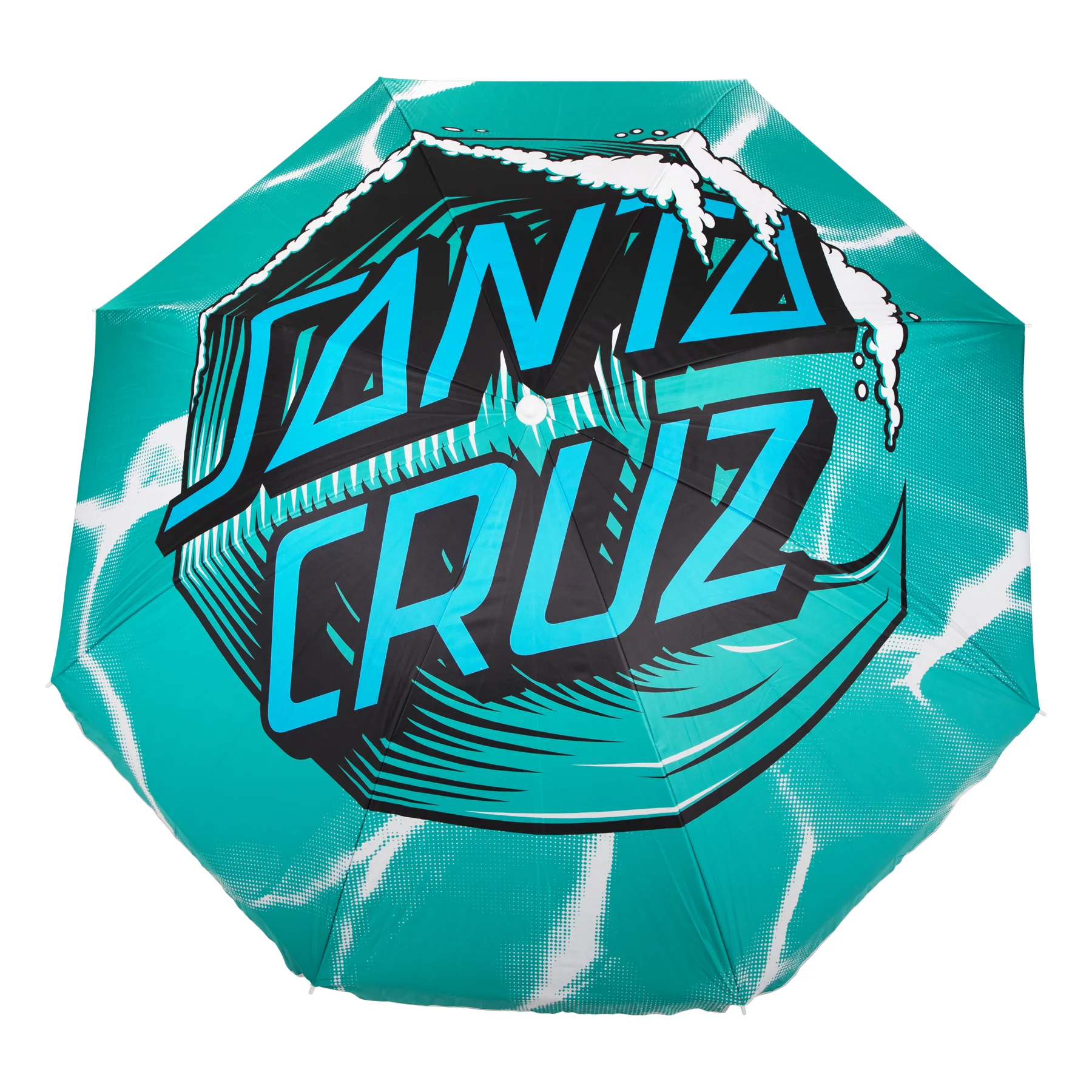 Wave Dot Santa Cruz Beach Umbrella - Image 2