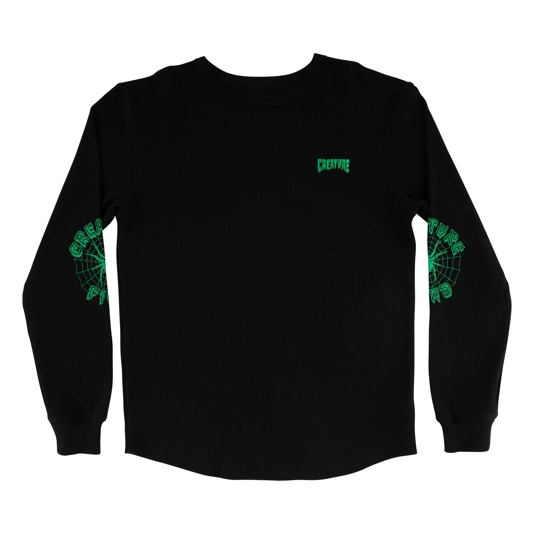 Web Waffle Thermal Mens Creature Longsleeve T-Shirt - Image 6