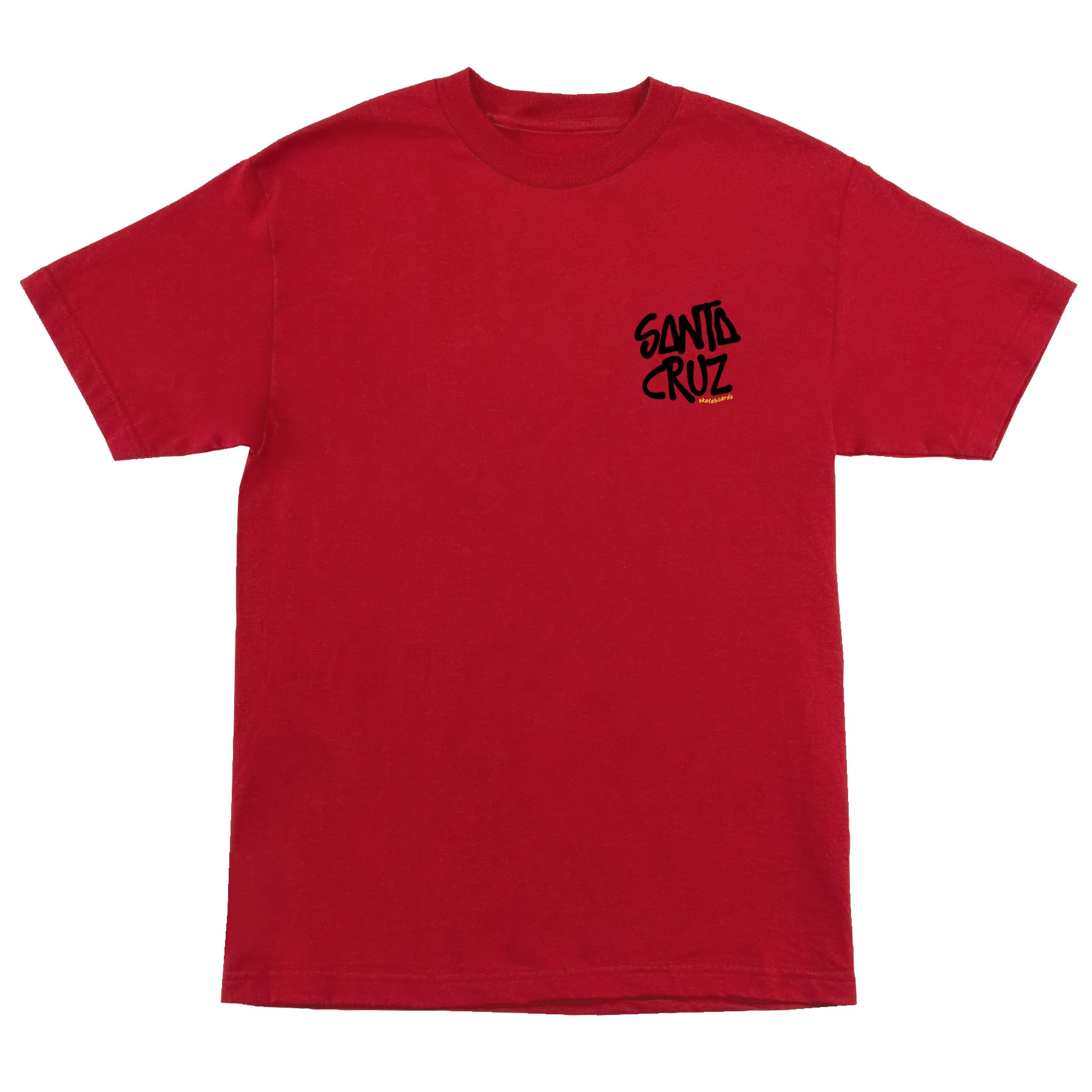 Wood Cut Mens Santa Cruz T-Shirt - Image 3